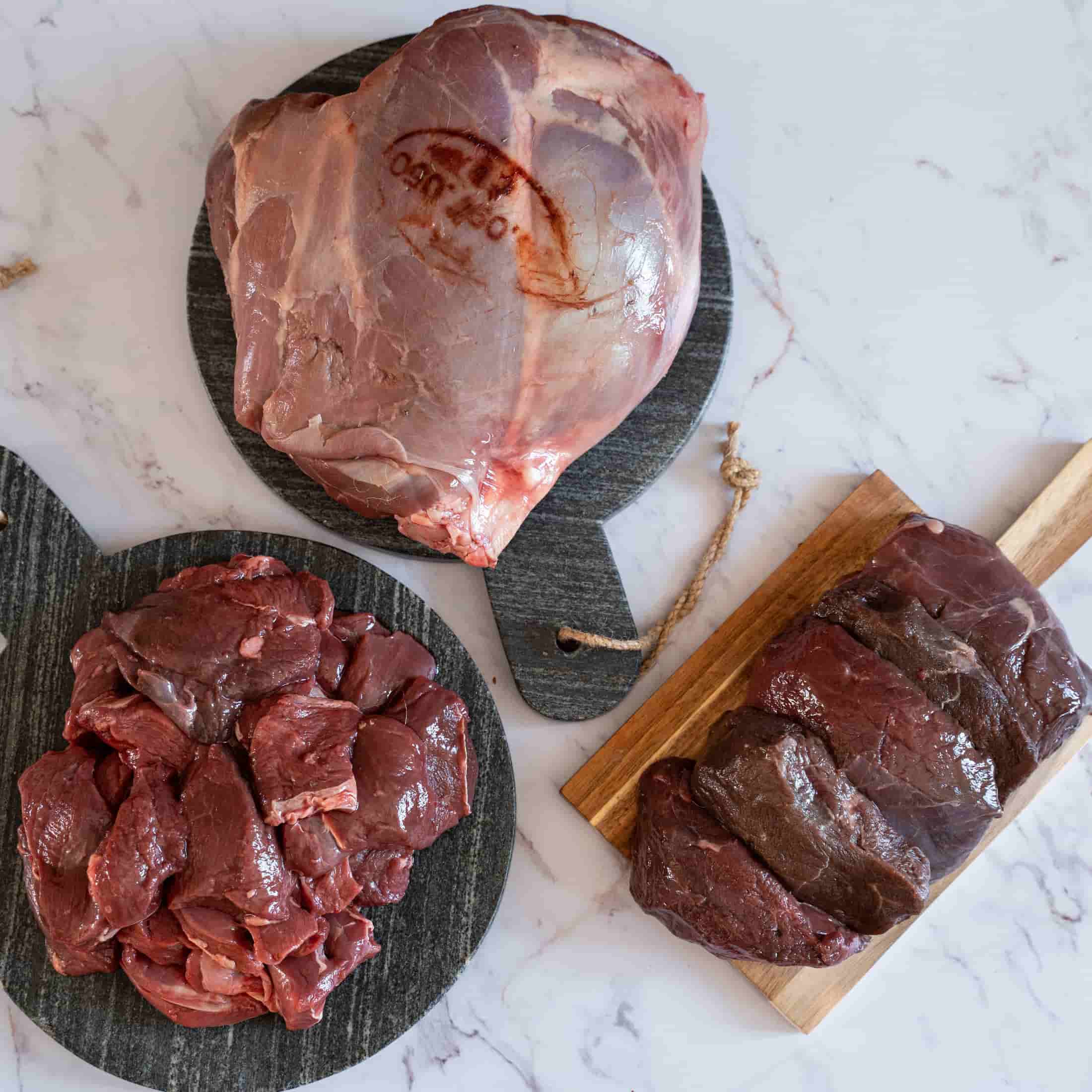 Colis de viande - "Le tout chevreuil" (3,6 kg) - Image 2