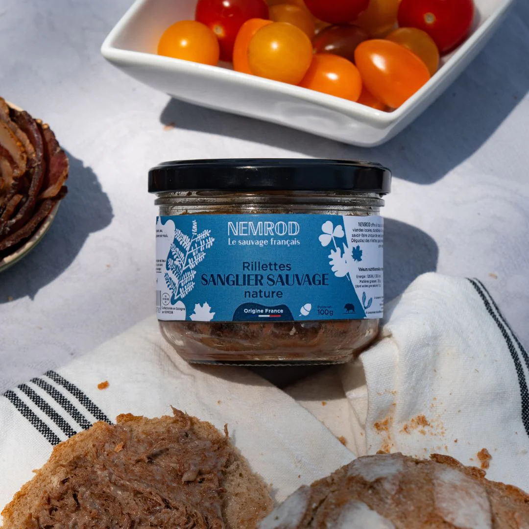 Rillettes de sanglier nature (180g) - Image 2