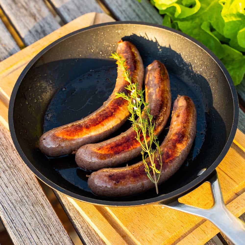Saucisses de Sanglier au Piment d'Espelette (Par 4) (130g/pièce - 520g/colis) - Image 2
